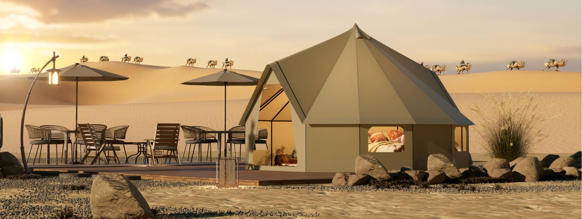 安达市露营酒店帐篷产品